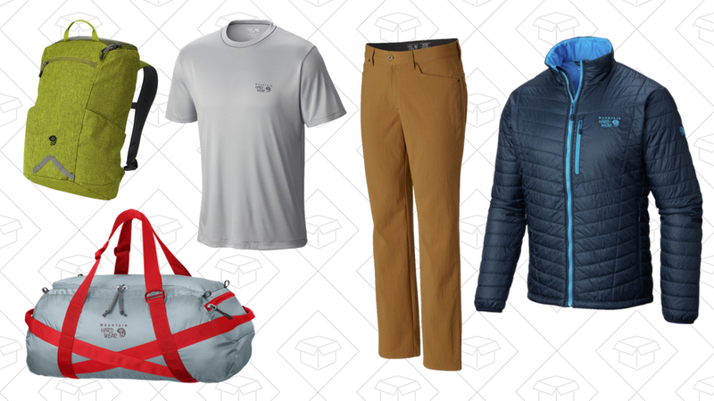 Piero 25L Backpack, $39 | Lightweight Exp. 30L Duffel Bag, $48 | Wicked Shirt - Short-Sleeve, $17 | Piero 5-Pocket Pant, $55 | Thermostatic Insulated Jacket, $93
